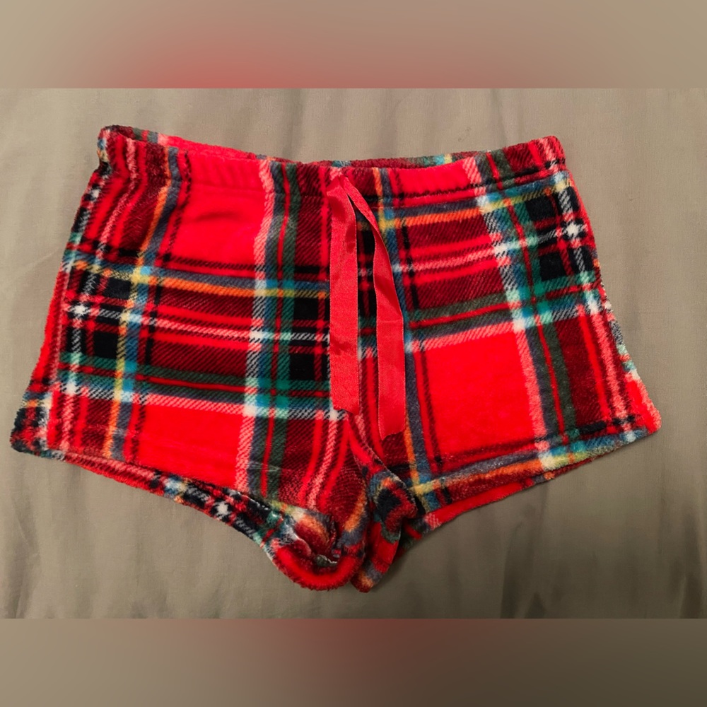 Comfy fuzzy shorts